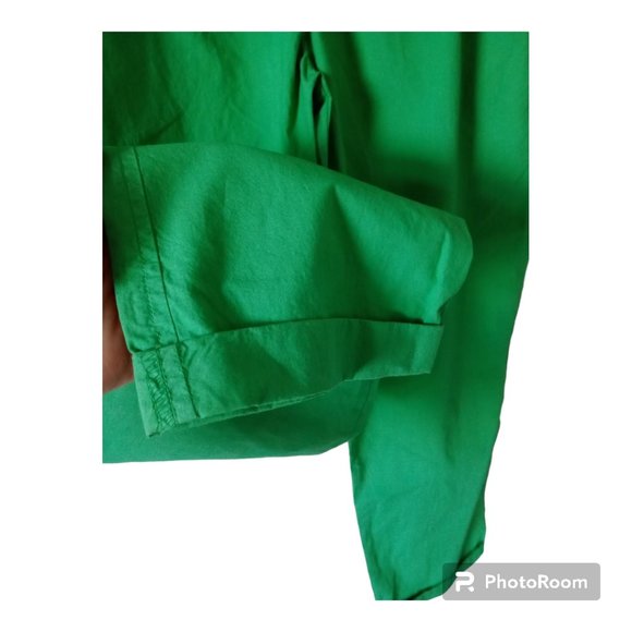 NWT Theory Men's Tonic CR Dolan Lightweight Cotton Woven Cuffed Pants Green 34 - Picture 9 of 17